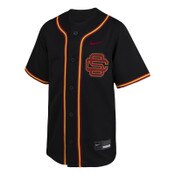 USC Trojans Youth Nike Black Limited Full Button Baseball Jersey